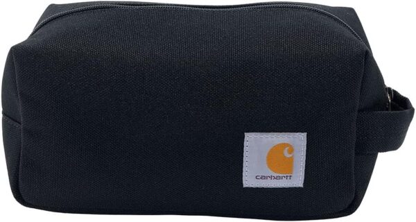 Carhartt Travel Kit, Durable Toiletry Organizer Bag, Black, One Size